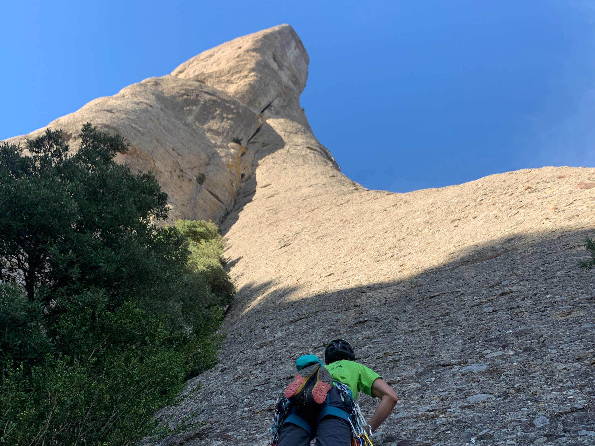 Vista del Cavall Bernat a Montserrat